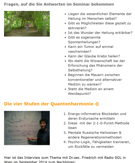 Quantenharmonie Basiskurs Teil 3